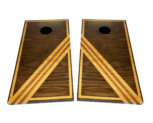 Three Stripe Cornhole Boards Full Game Set