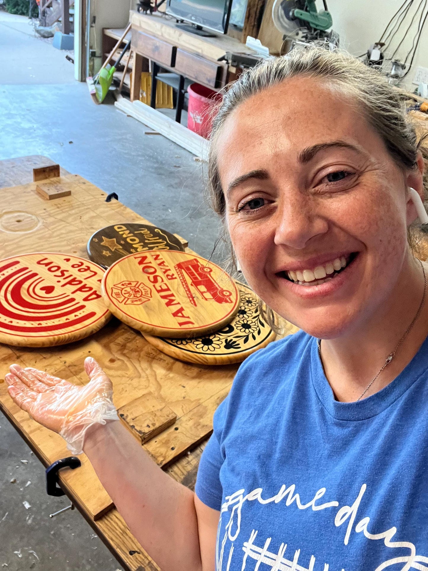 Handcrafted Jurassic Dinosaur Wood Name Sign - Custom Nursery Decor